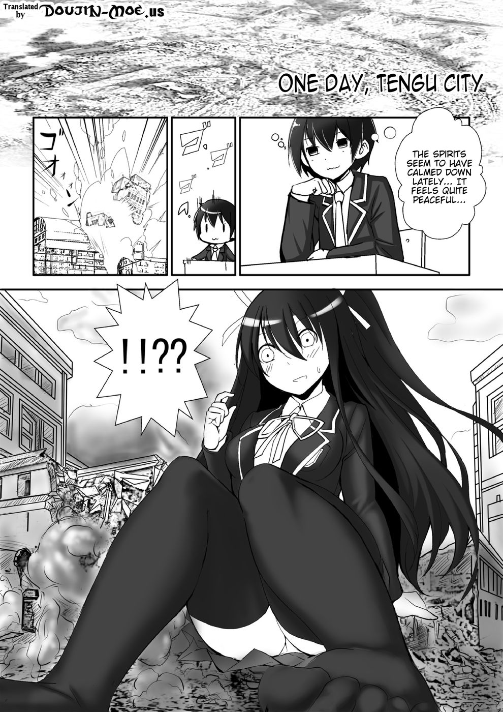 Hentai Manga Comic-Date a Titaness-Read-2